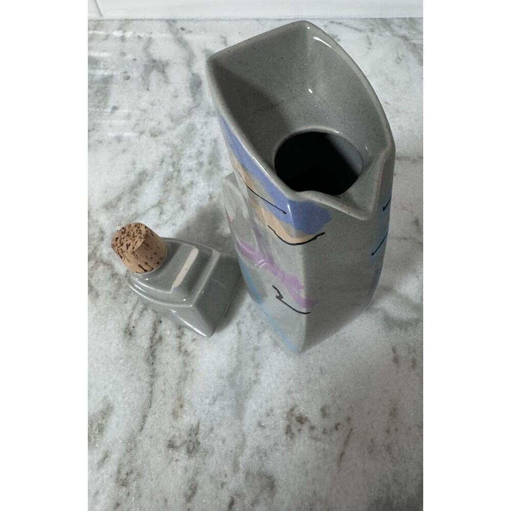 Rare Vintage MCM Rosenthal Cruet Signed With Cork Stopper Germany - Picture 8 of 12